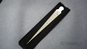 1-15mm Silinder Bore Gauge Gap Hole Double Side Measuring Tool  Stainless Steel Taper Gauge Feeler