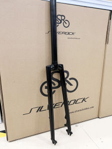 TSUNAMI CR-MO Steel Fork Road Bike Gravel Cyclocross 700C 28 zoll 29er Disc Brake 1 1/8" 28.6mm or 25.4mm 1inch Kick Scooter Heating Treated Chrome Bicycle Forks