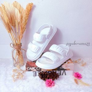 Sandal Wanita Ban Dua Anti Slip Terbaru Sandal Selop Wanita  Sandal Wanita Tebal