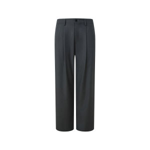 CHINISM | New Gray Straight Leg Men Trousers
