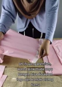 PLASTIK POLYMAILER POLYMER POLIMER PAKING ONLINE SHOPE AMPLOP PLASTIK UK 10X20CM