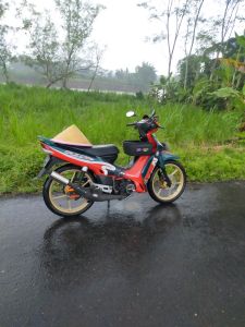 Knalpot Fiz R Full Sirip Model 3v3 Cat Coating by KBRS RACING EXHAUST