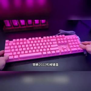 AULA | Bàn Phím Cơ Chơi Game Aula S2022 Switch Xanh Dương Có Dây Đèn Nền RGB 104 Phím Chống Hiện Tượng Ghosting Dành Cho Máy Tính Để Bàn Văn Phòng Và Chơi Game