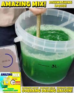 LOIS AMAZING MIX DISHWASHING LIQUID DIY DISHWASHING LIQUID GREASE REMOVER EASY MIX