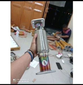 KNALPOT FLEKSIBEL NGIR PNP ORI CANTER DOBEL DAN ENGKEL CANTER