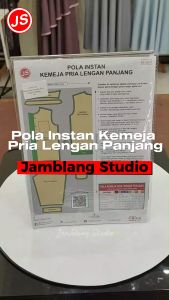 Pola Instan Kemeja Pria Lengan Panjang | Rotsa.Id