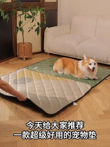DUDU Pet Waterproof Pet Mat for Dogs Cats - Moisture-Proof Oxford Cloth Dog Bed Mat for Floor Sofa Cage All Seasons
