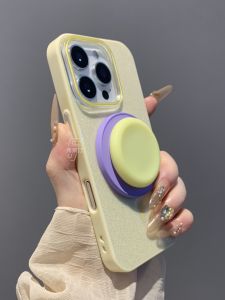 Fleeting Luxury Sparkling Magnetic Airbag Phone Case for iPhone 17 pro Apple 16 15 pro Max New 14 Full Cover 12 Trendy 13 plus Women Anti-Fall Soft Protective Case