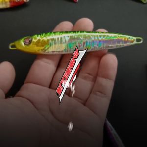 Metal Jig 100 gram Metaljig Mongkalo Ambisious Micro Jig Microjig Mikro Jig Umpan Laut Mikrojig