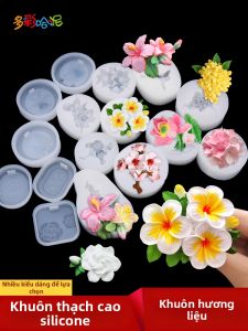 DUOCAIHANI | Đá Xông Hương Ô Tô Thiết Kế Hình Hoa