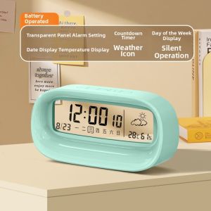 TAOKOU | Simple Silent Transparent Large Screen Digital Clock
