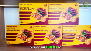 Sữa Nghệ An Vị Hồng Hoa Organic – Bổ Dưỡng Dễ Tiêu Giảm Đau Dạ Dày Đại Tràng Tốt Cho Đường Ruột