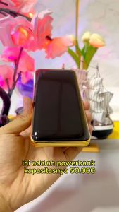 LENTIVEN PowerBank 50000mAh 4 Kabel Full Capacity Mini Fast Charging