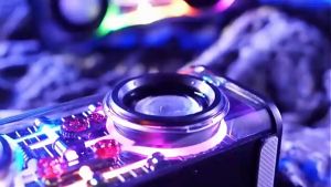 Speaker Bluetooth Extra Bass Light RGB Transparan Suara Mantap Super Bass Music Box Wireles Portable