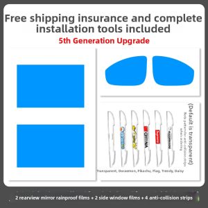 HANNENGDA | Rainproof Antireflective Waterproof Rearview Mirror Film