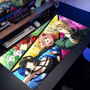 Bandai | Kawaii Girl Mouespad Cartoon Anime S-spy×familys Laptop Desk Mat Keyboard Office Extended Pads XXL Mouse Mat Rubber Carpet Rug
