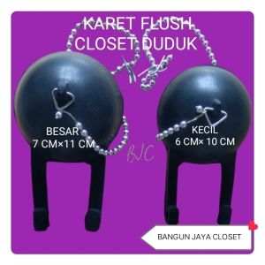 Karet flush Closet duduk/karet monoblok Toto 6 cm dan 7 cm/ karet pembilas/ karet pluk CLOSET duduk