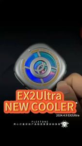 Kipas Penyejuk Haba Telefon Magnetik Plextone EX2 ULTRA Phone Cooler Magnetic Heat Sink Cooling Fan