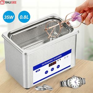 Ultrasonic Cleaner Ultrasound Glasses Cleaner High Frequency Ultrasonic Washing Bath for Glasses Jewelry Dentures Lens Cleaning