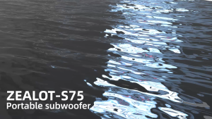 ZEALOT S75 ลำโพงบลูทูธพกพา 3000mAh กันน้ำ IPX6 เบสหนัก Bluetooth 5.2 เสียงดังชัดเจน พกพาสะดวก Type-C