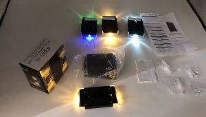 Solar Wall Light UP and Down Illuminate Outdoor Sunlight Sensor Lamp IP65 Waterproof Fence Lights for House Yard Corridor Villa Patio Hiasan Taman