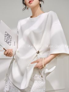 PlumJan | Relaxed Casual Unique Design Women T Shirt