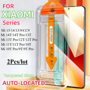 2Pc FOR XIAOMI 15 14 13 13T 14T 12T 11T 10T 9T Pro 9 lite CC9 Tempered Glass Screen Protector Easy Install Auto-Dust Removal Kit