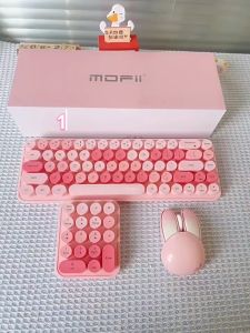 FREESHIP MoFii Candy iMAX 3 in 1 - Combo bàn phím chuột giả cơ kèm numpad - Kết nối không dây 2.4Ghz - Nhỏ gọn xinh xắn - Thích hợp dùng cho làm việc văn phòng