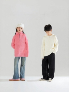 MUCMUKN | American Retro Large Collar Knitted Sweater