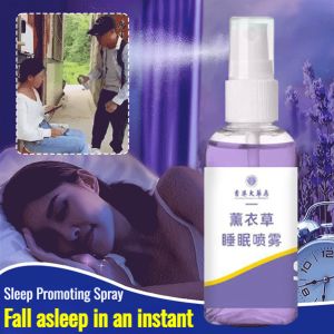 【MISUIY】30ml Lavender Essence Sleep Spray Relieves Anxiety Relaxs Mind And Body Helps Sleep With Peace Sleep Spray Skincare
