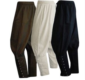 Mens Solid Color Casual Ankle Strap Pants Comfortable Elastic Waist Long Straight Leg Leisure Trousers for Youth