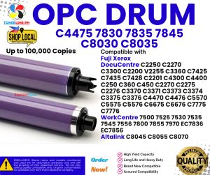 OPC Drum Brand new Comaptible with Fuji Fuji Xerox DCC2250 C2270 C3300 C2200 V2255 C3360 C7425 C7435 C7428 C2201  C4300 C4400 C250 C360 C450 C2270 C2275 C2276 C3370 C3371 C3373 C3374 C3375 C3376 C4470 C4475 C4476 C5570 C5575 C5576 C6675 C6676 C7775 C7776