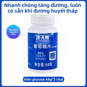 Viên Glucose Bổ Sung Năng Lượng Dành Cho Người Hạ Đường Huyết