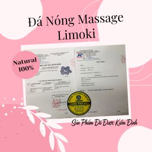 Bộ 10 Viên Đá Bazan Nóng Massage Tròn Trung 8x8x2cm