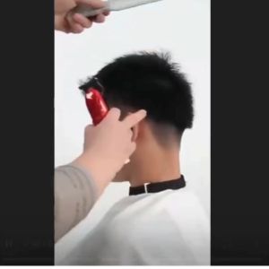 【 READY STOCK ] Hair Cutting Comb Blending Comb Barber Curved Positioning Comb Flat Top Haircut