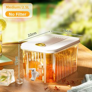 MEIZHUFU | Thermal Resistant Large Capacity Water Dispenser Sealed Cooler