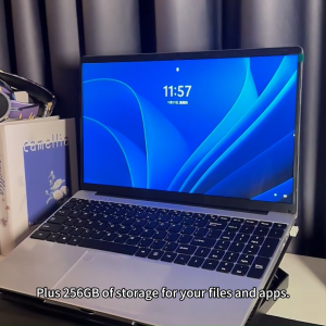 ICON Brand New Laptop Intel Win11 Intel Core 6100U 16GB RAM 256G 512G Solid State Hard Disk 15.6-Inch HD Portable Student Office Business Game Laptop brand new original