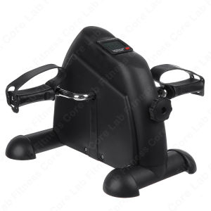 CoreLab LCD Display Digital Hand Foot Leg Cycle Pedal Exercise Arm Exerciser Gym Resistance Fitness Bicycle Portable Folding Mini Bike Cycling Stepper Bike Treadmill Mobility Aid