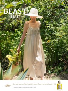 THEBEAST | Silk Long Nightgown Loungewear for Birthday Festival