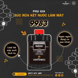 Dung dịch vệ sinh làm sạch két nước làm mát cho ô tô SENFINECO 9983 325ml
