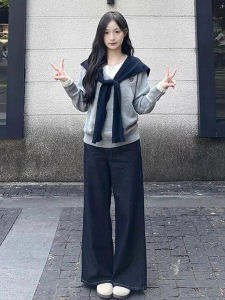 SENWA | Fashionable and Stylish Knit Sweater for Petite Women Gray