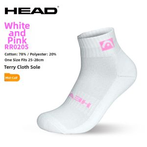 HEAD | Breathable Sweat-Absorbent Terry-Base Short Socks