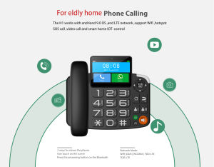 Smart Wireless Fixed LTE Landline Phone 4G Android play store 3+32GB via TF Card