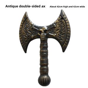 HUANLEPAIDUI | Realistic Antique Bronze Cosplay Stage Axe