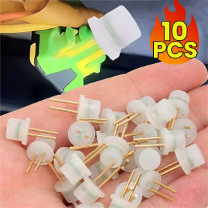 10ชิ้นกันสนิมตัวต้านทานป้องกันถุงลมนิรภัยสำหรับเข็มทองแดงถุงลมนิรภัยตัวต้านทานทดสอบการซ่อมไฟที่ป้องกันความผิดพลาด/ปิดไฟ