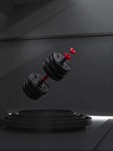 【COD】Rumah Dumbbell set 20kg Peralatan Kebugaran Pria dan Wanita Rumah Pelatihan Pelajar 20KG Set Barbel Ramah Lingkungan OT77