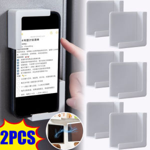 🔥HOT🔥 Multifunctional Magnetic Sticker Mobile Phone Charging Stand Without Punching Creative Wall Storage Rack Universal Home Kitchen Bedroom Fixed Bracket