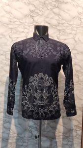 KEMEJA BATIK PRIA SLIM FIT LENGAN PANJANG FORTUN REMO ACS 331