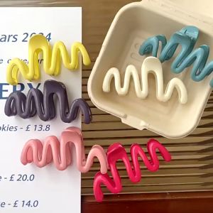 ผม ใหม่ กิ๊บติดผมเกาหลี คลิปหนีบผมอะคริลิค สไตล์เกาหลี สำหรับผู้หญิง เครื่องประดับผมเก๋ๆ