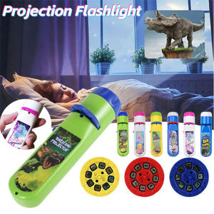 Dinosaurs Lighting Pattern Projection Toys Childrens Projector Bedtime Story Early Learning Cognitive Story Machine